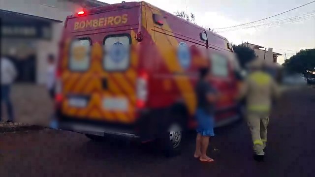 Adolescente fica ferido em acidente no Pioneiros Catarinenses