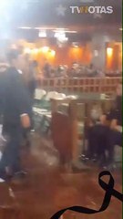 Amigos y familia le dan el pésame a Romina, hija de Dulce