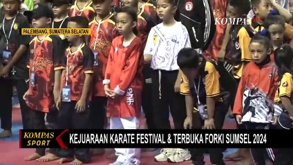 Sarana Pembinaan Atlet, FORKI Sumsel Gelar Kejuaraan Karate Festival dan Terbuka 2024