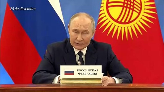 Investigación apunta a que avión de Azerbaijan Airlines chocó por “interferencias externas