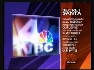 Secret Santa NBC Split Screen Credits