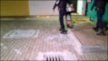 Adolescentes são surpreendidos pela GM enquanto vandalizavam letreiro no Terminal Oeste