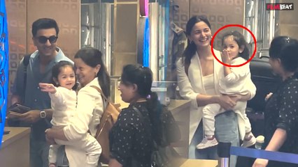 Alia Bhatt और Ranbir Kapoor की लाडली ने Camera के सामने कुछ ऐसा किया कि हंसने लगे लोग, Video Viral