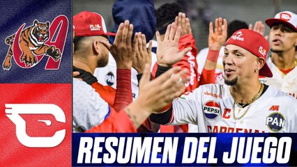 Resumen del Juego Tigres de Aragua vs Cardenales Lara | 27 de diciembre 2024