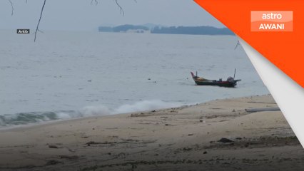 Amaran angin kencang dan laut bergelora di perairan negara