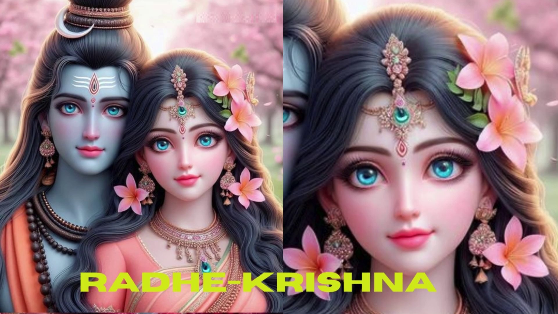 ⁣RADHA KRISHNA BHAJAN/BHAKTI SONG/INTERNATIONAL