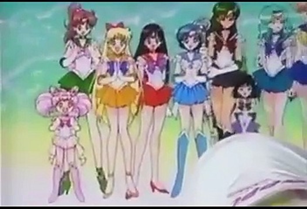 Fully/partially animated moments from Sailor Moon commercials