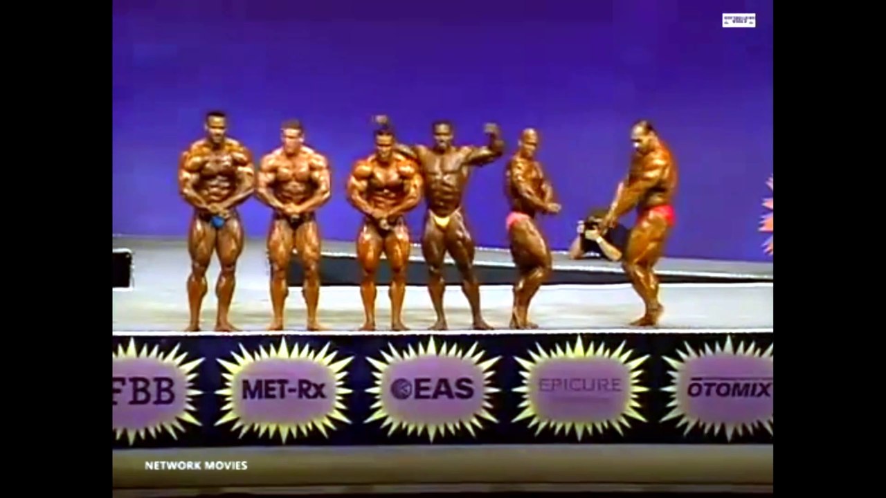 Pose Down - Mr. Olympia 1996