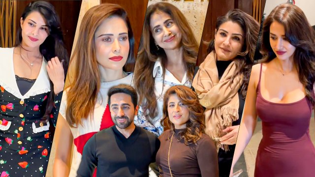 Disha Patani, Raveena Tandon To Ayushmann Khurrana Celebs Who Graced Manish Mahlotra's House Party