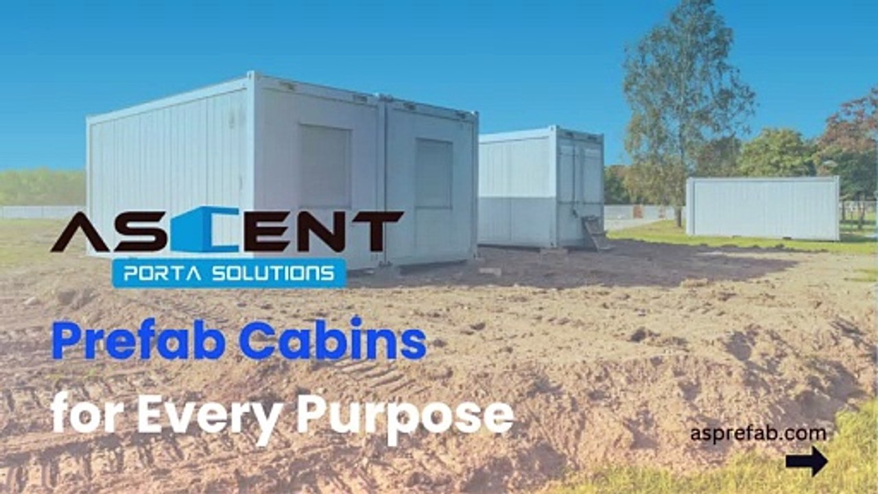 Durable & Customizable Portable Security Cabins | Ascent Porta Solutions