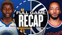 Game Recap: Clippers 102, Warriors 92