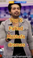 Top 5 Fahad Mustafa Dramas | Best Pakistani TV Shows You Must Watch | 2024 #drama #youtube #shorts
