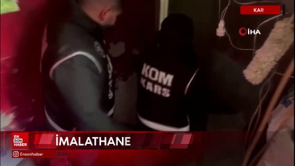 Kars’ta yılbaşı öncesi kaçak içki operasyonu