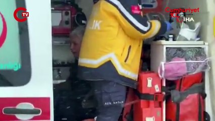 Erzincan'da yolcu otobüsü devrildi