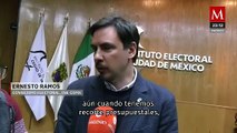 Consejero electoral advierte escasez de papel seguridad para elecciones en CdMx
