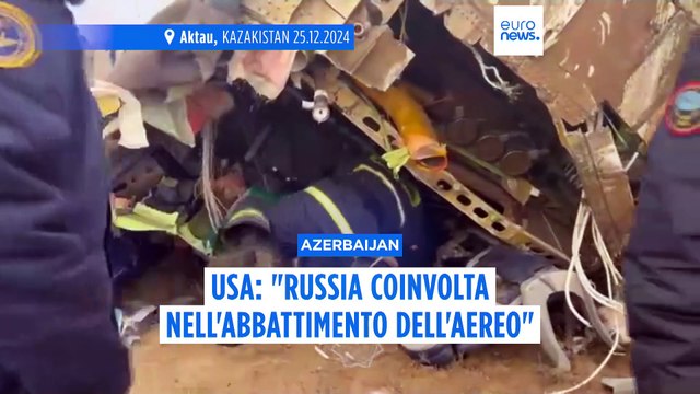 Aereo precipitato in Kazakistan, Stati Uniti: prove di intelligence su missile russo