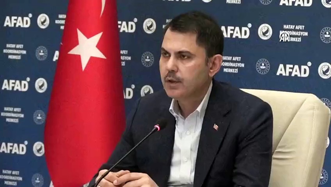 Bakan Kurum: 2025 sonunda evine giremeyen depremzede kalmayacak