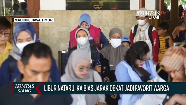 Libur Nataru, Kereta Api BIAS Jarak Dekat dari Madiun ke Bandara Adi Soemarmo Jadi Favorit Warga