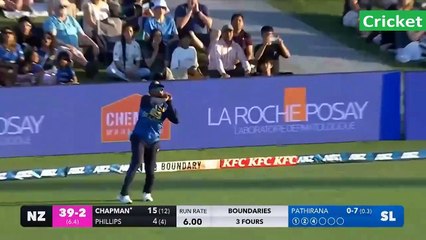 New Zealand vs Sri Lanka 1st T20I Highlights 2024