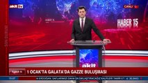 1 Ocak'ta Galata'da Gazze buluşması