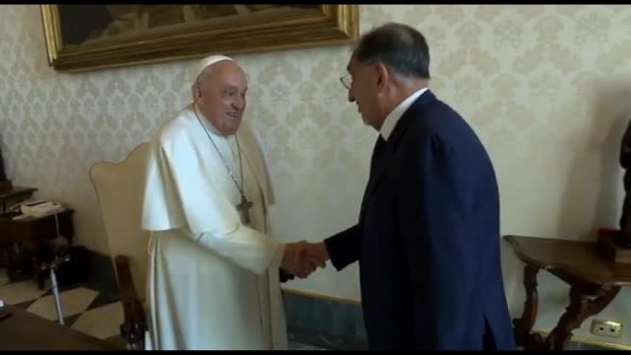Il Papa riceve in udienza privata il presidente del Senato La Russa