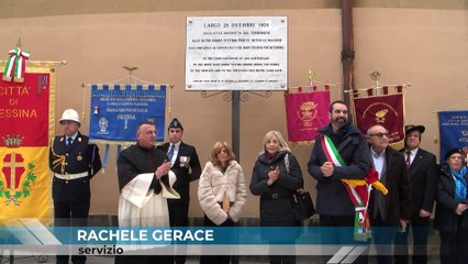 Inaugurato il Largo 28 dicembre 1908