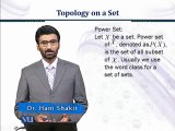 Lecture 2 Topology on Set 1 in Urdu