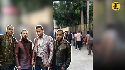 Ambiente en el Estadio Olímpico tras apertura de puertas para el primer concierto de Aventura