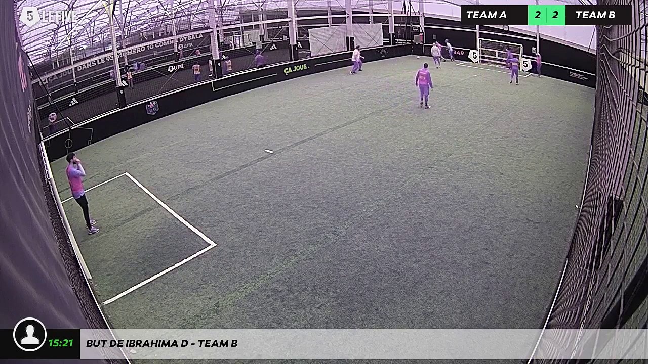 But de Ibrahima D - Team B