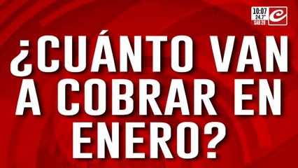 Aumento y bono para jubilados... ¿cuánto van a cobrar en enero?