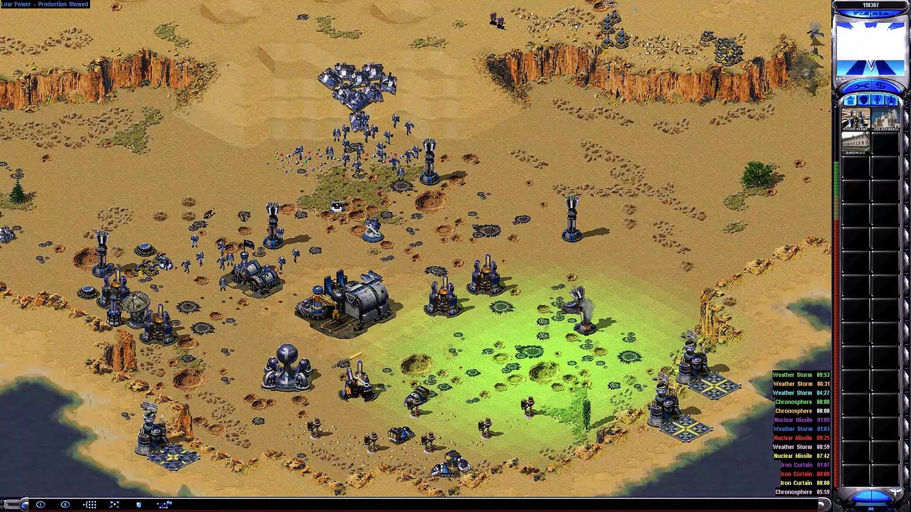 Red Alert 2 | Episode 21: USA vs 7 superweapons Emergence map