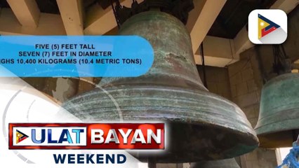 Pinakamalaking kampana sa Southeast Asia na nasa Capiz, pinatunog ng 146 beses
