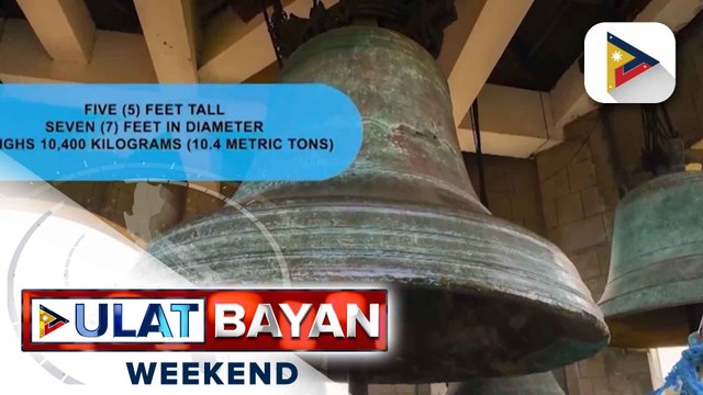 Pinakamalaking kampana sa Southeast Asia na nasa Capiz, pinatunog ng 146 beses