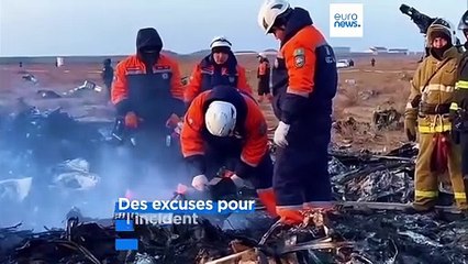 Crash de l'avion d'Azerbaïdjan Airlines : Poutine "s'est excusé" auprès d'Aliyev
