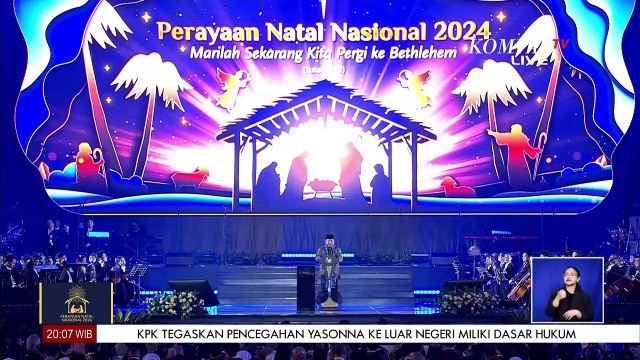 [FULL] Janji Presiden Prabowo Subianto di Natal Nasional: Kami Sungguh-sungguh Bekerja Keras