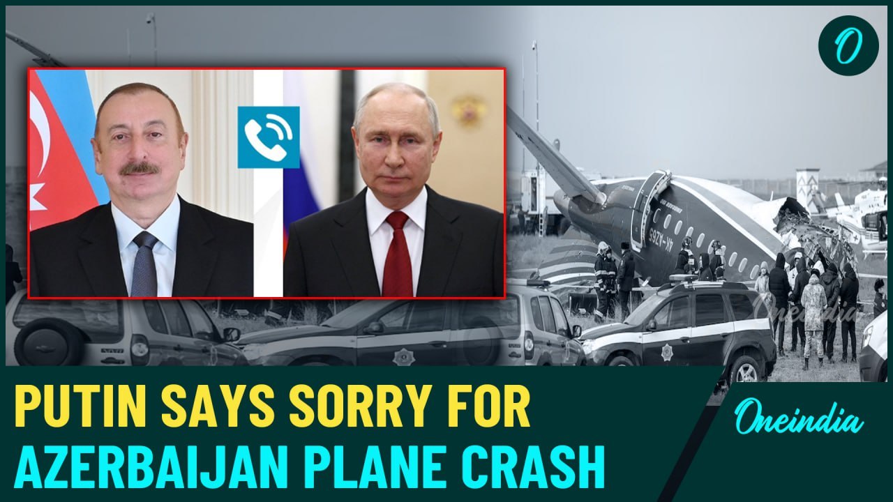 'I am Sorry...' Putin Apologizes to Azerbaijan President for Crash: A Mistake by Russian Missiles?