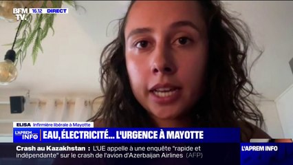 Mayotte: "On constate une action purement volontaire, de la part de l'État, de ne rien mettre en œuvre", regrette Élisa