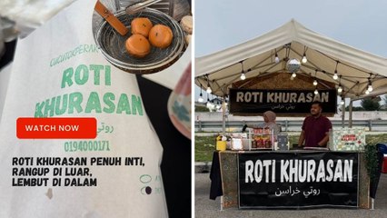 Roti Khurasan Penuh Inti, Rangup Di Luar, Lembut Di Dalam