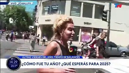 Una cronista se enteró en vivo de que su papá tiene novia: la inesperada reacción (Video: Gentileza TN)