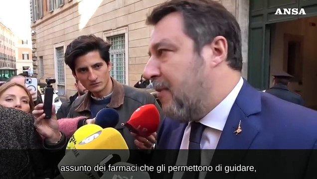 Codice strada, Salvini: Atteggiamento piu' prudente. Su alcol non cambia nulla