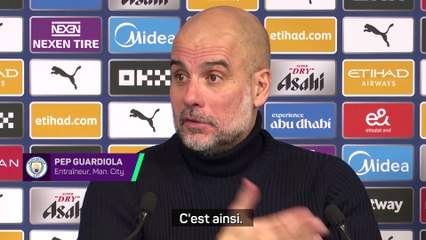 Guardiola : "Rester aussi calme que possible"