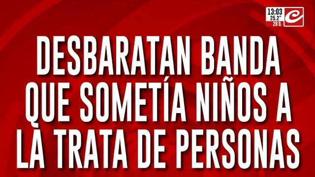Sexo, drogas y trata: desbaratan banda que explotaba a menores de edad