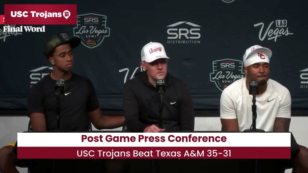 USC Trojans Lincoln Riley Evaluates Quarterback Jayden Maiava vs. Texas A&M