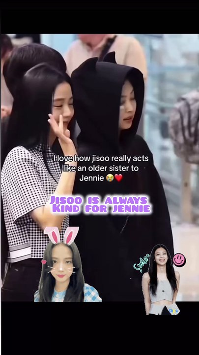 Jisoo is so caring for jennie 💖 🥰🤗