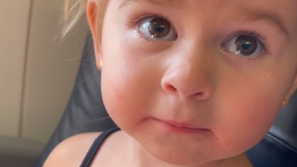 Hot tamales candy was too spicy for a little girl to handle