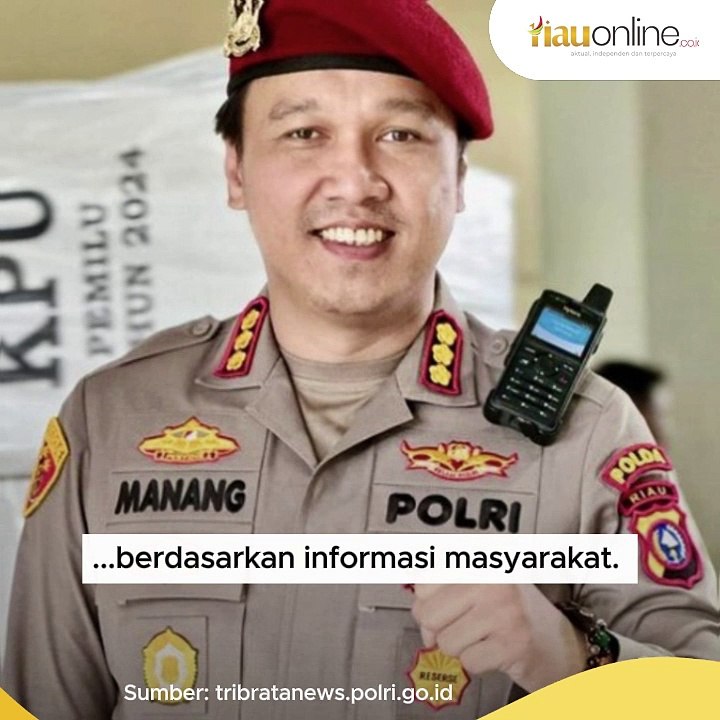 Diduga Terlibat Narkoba, Residivis Dibekuk Polda Riau Lagi