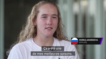 Brisbane - Andreeva : "C'est un peu fou !"