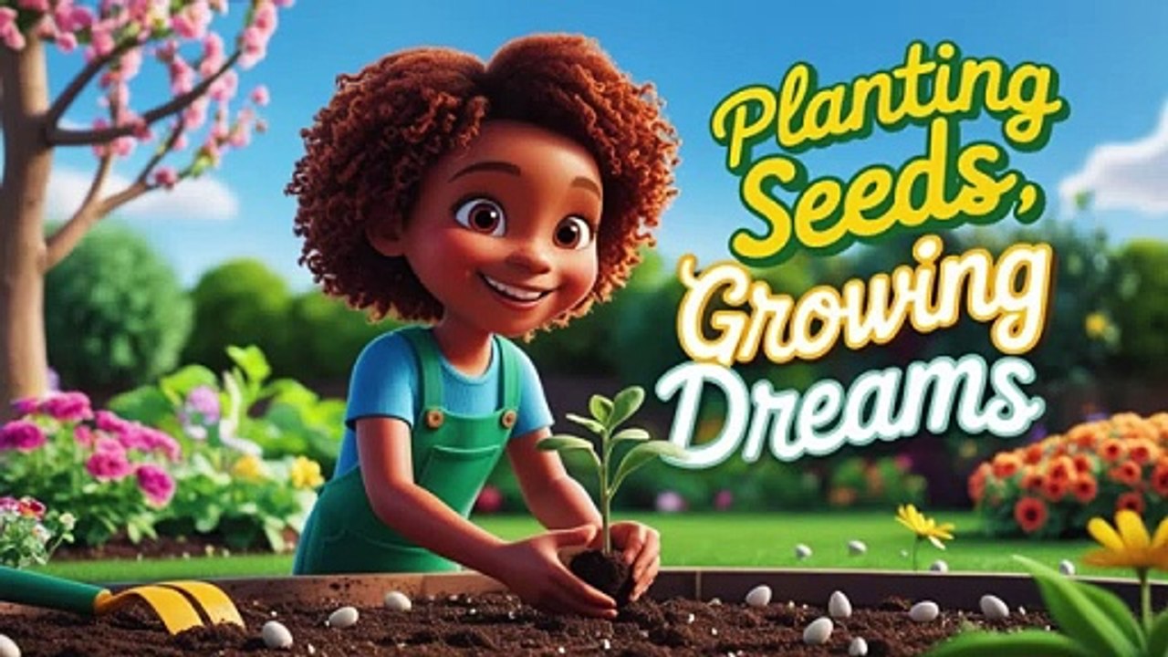 Planting Seeds, Growing Dreams is an uplifting and inspiring kids' song that teaches the importance