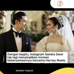 Sandra Dewi Mendadak Hapus Foto Pernikahan dengan Harvey Moeis di Instagram, Ini Penyebabnya!