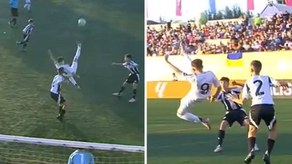 ¡Si le llega a entrar esta chilena a Manu Duarte se cae Maspalomas!